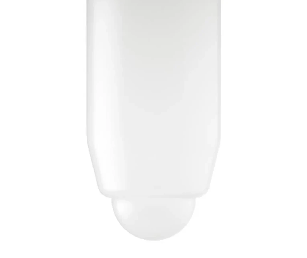 Close-up product rendering of a Keygeek Raw Round Pole stem with a rounded end.
